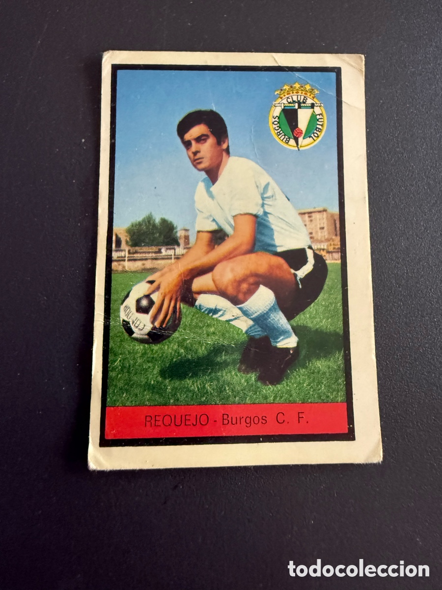 Cromos de f&uacute;tbol: FHER 72-73. PEQUEJO ( Burgos). Nunca Pegado