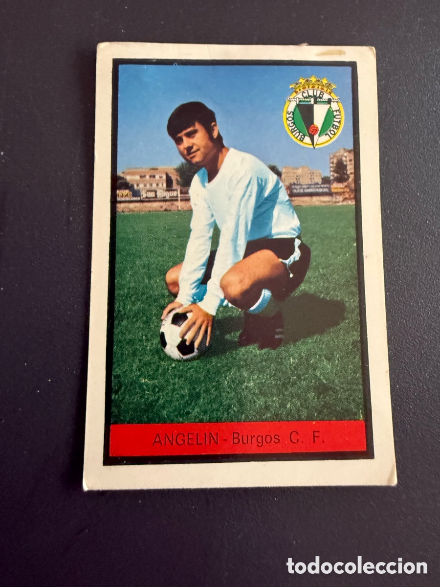 Football Stickers: FHER 72-73. ANGELIN ( Burgos.). Recuperado