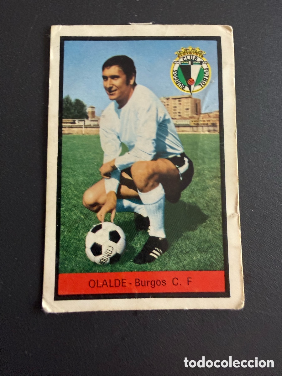 Cromos de f&uacute;tbol: FHER 72-73. OLANDE ( Burgos). Recuperado