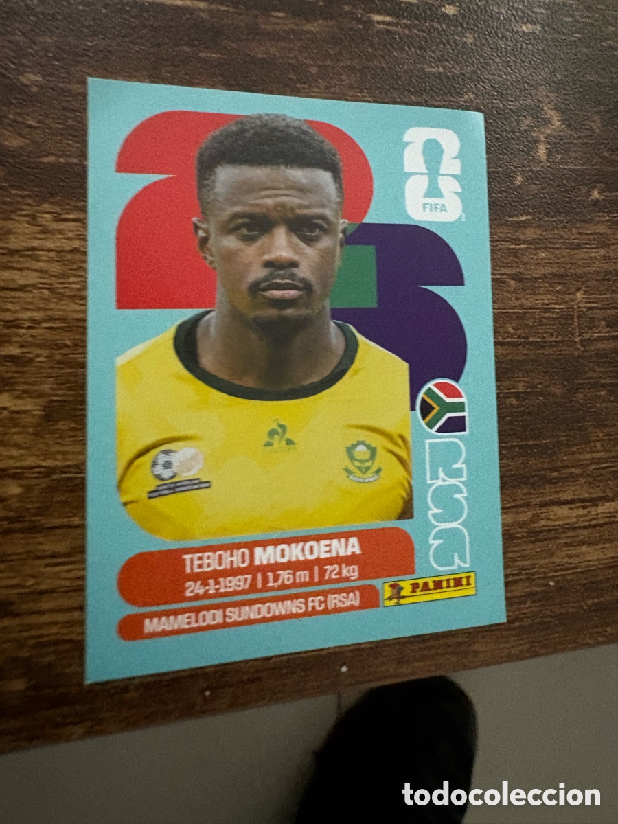 Cromos de f&uacute;tbol: RSA 11 RSA11 TEBOHO MOKOENA SUDAFRICA ⚽ PANINI FIFA MUNDIAL WORLD CUP 26 2026 STICKER ⚽