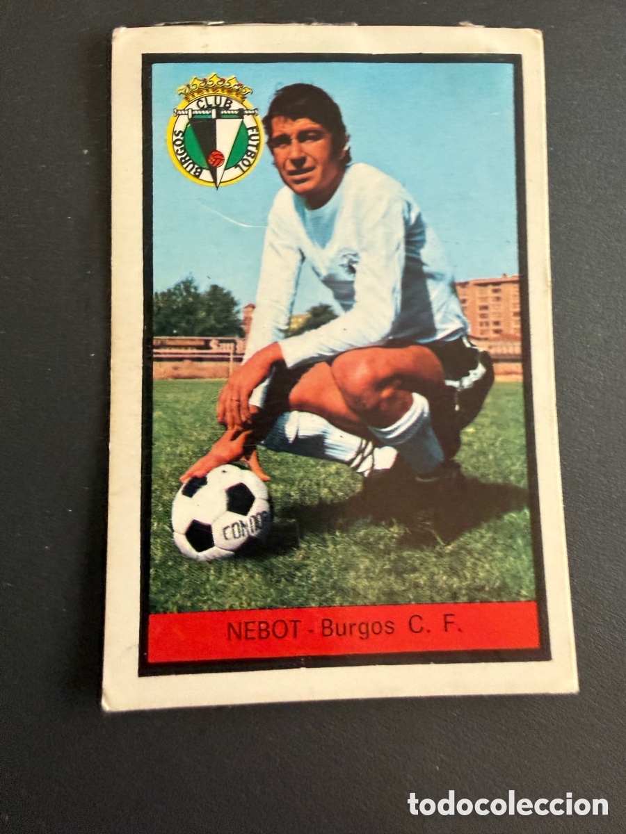 Cromos de f&uacute;tbol: FHER 72-73. NEBOT ( Burgos). Recuperado