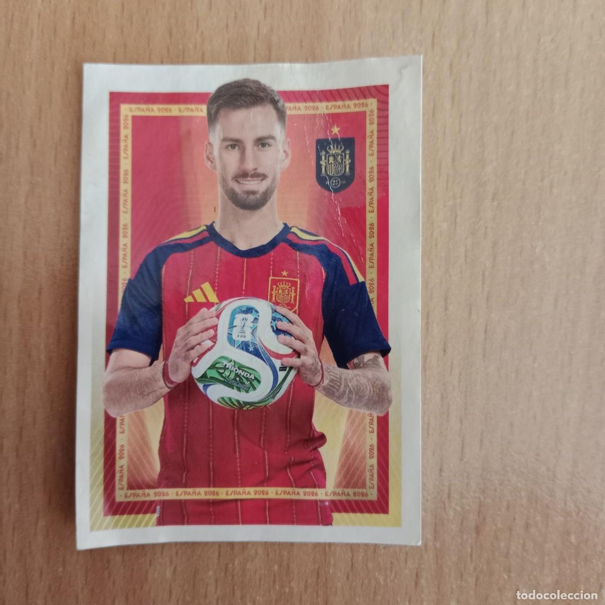 Cromos de f&uacute;tbol: &Aacute;LEX BAENA , ESPA&Ntilde;A , N&ordm; 43 STICKER CROMO - CARREFOUR - PANINI - FIFA MUNDIAL F&Uacute;TBOL 2026-A&Ntilde;O 2026.