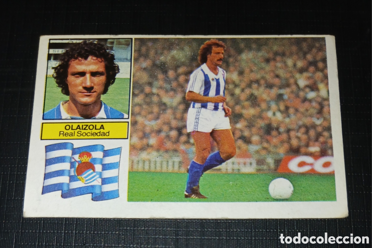 Cromos de f&uacute;tbol: Cromo Olaizola - Real Sociedad - Liga 82 83 / 1982 1983 - Ed. Este