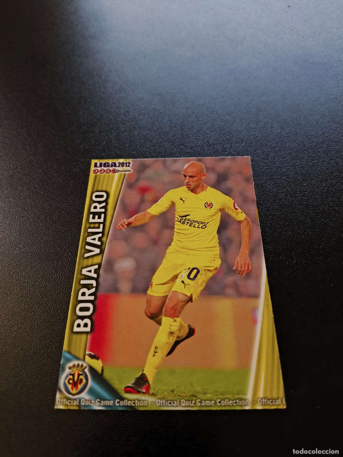 Cromos de f&uacute;tbol: 96 BORJA VALERO VILLARREAL MUNDICROMO LIGA 2011 2012 11 12 NO PANINI ESTE MEGACRACKS