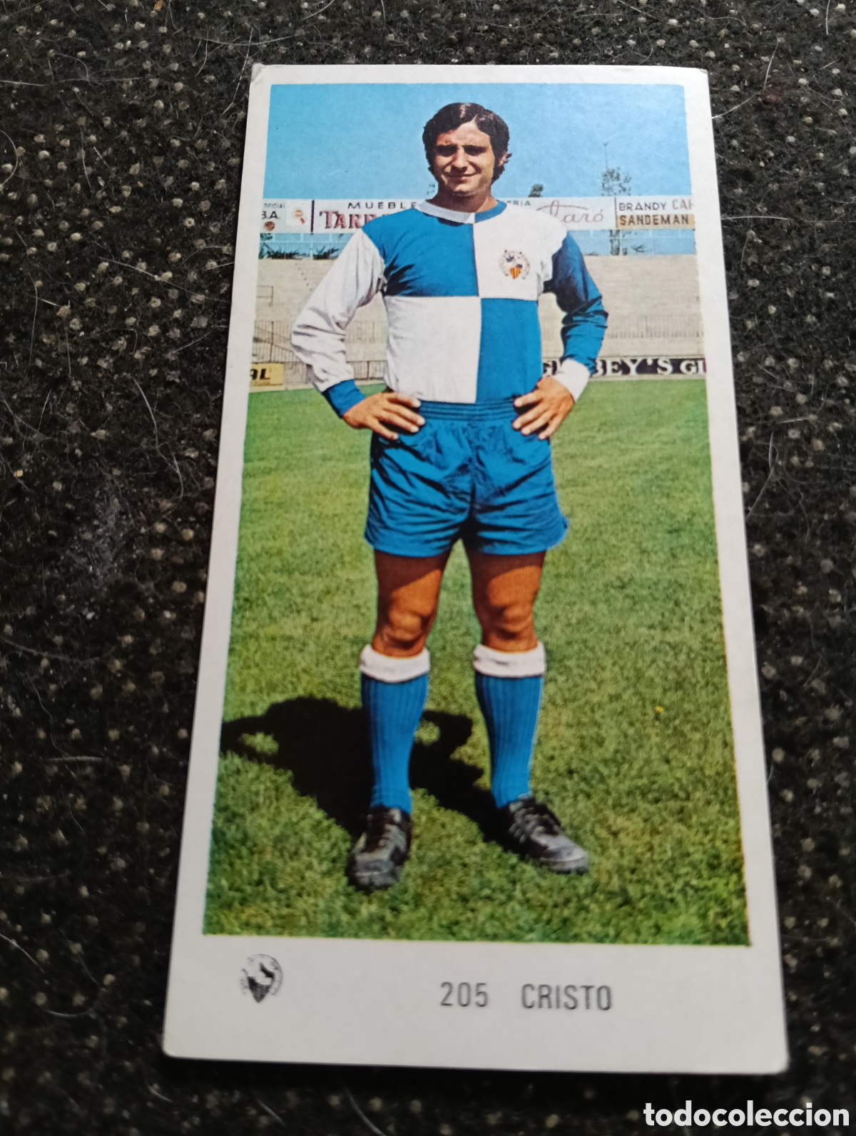 Cromos de f&uacute;tbol: N&deg; 205 Cristo Sabadell Ruiz Romero 1971-1972. 71-72. Nunca pegado