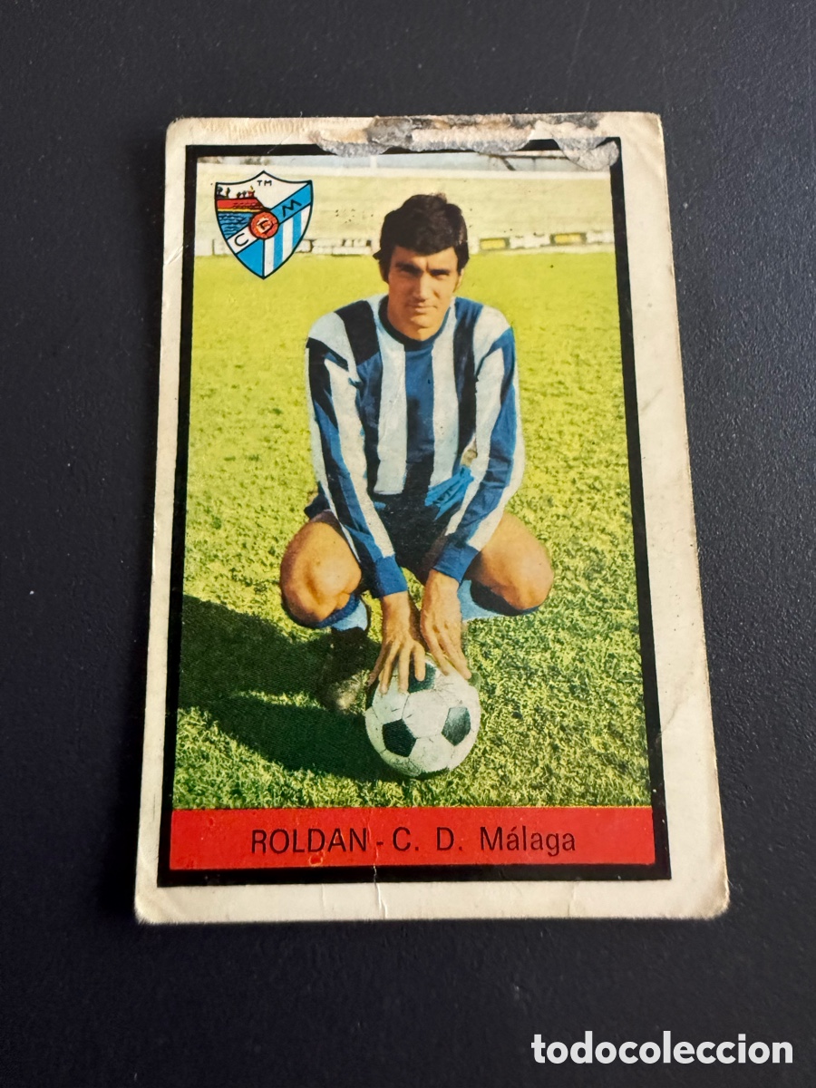Cromos de f&uacute;tbol: FHER 72-73. ROLD&Aacute;N ( M&aacute;laga ). Recuperado
