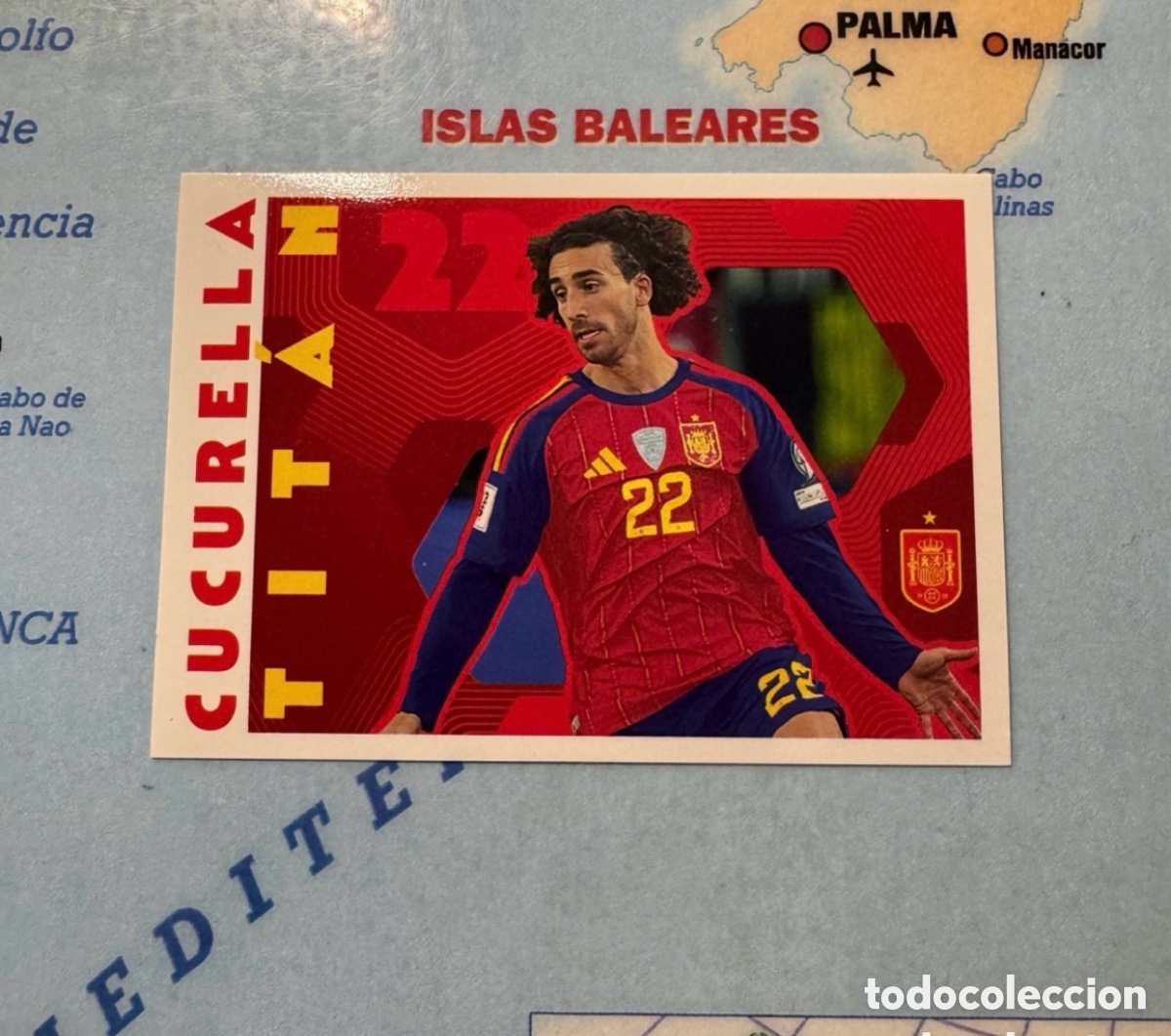 Cromos de f&uacute;tbol: Cucurella n&uacute;mero 67 la selecci&oacute;n espa&ntilde;ola &ldquo;Espa&ntilde;a 2026&rdquo; del Carrefour 2026