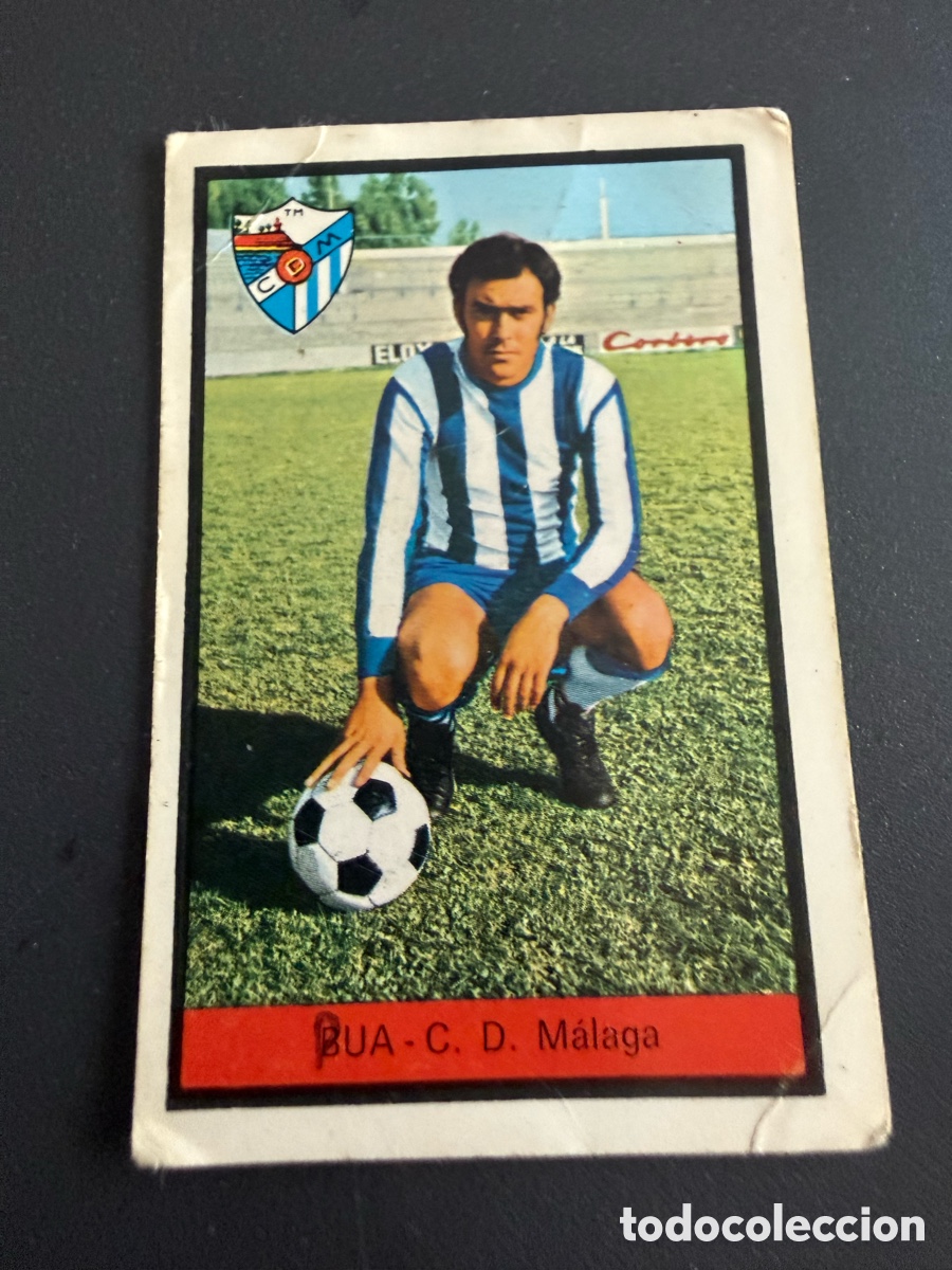Cromos de f&uacute;tbol: FHER 72-73. BUA( M&aacute;laga ). Recuperado
