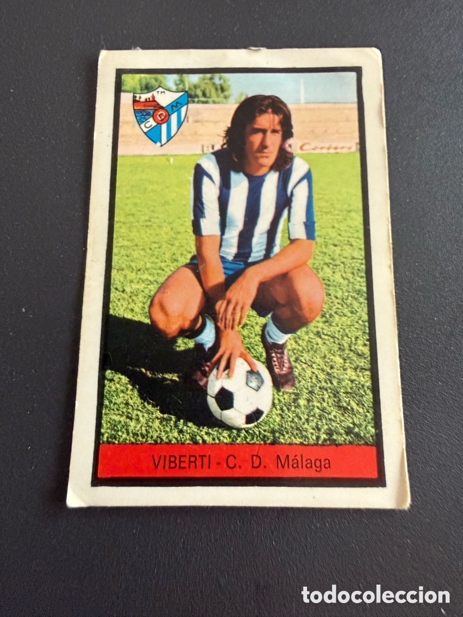 Cromos de f&uacute;tbol: FHER 72-73. VIBERTI ( M&aacute;laga). Recuperado