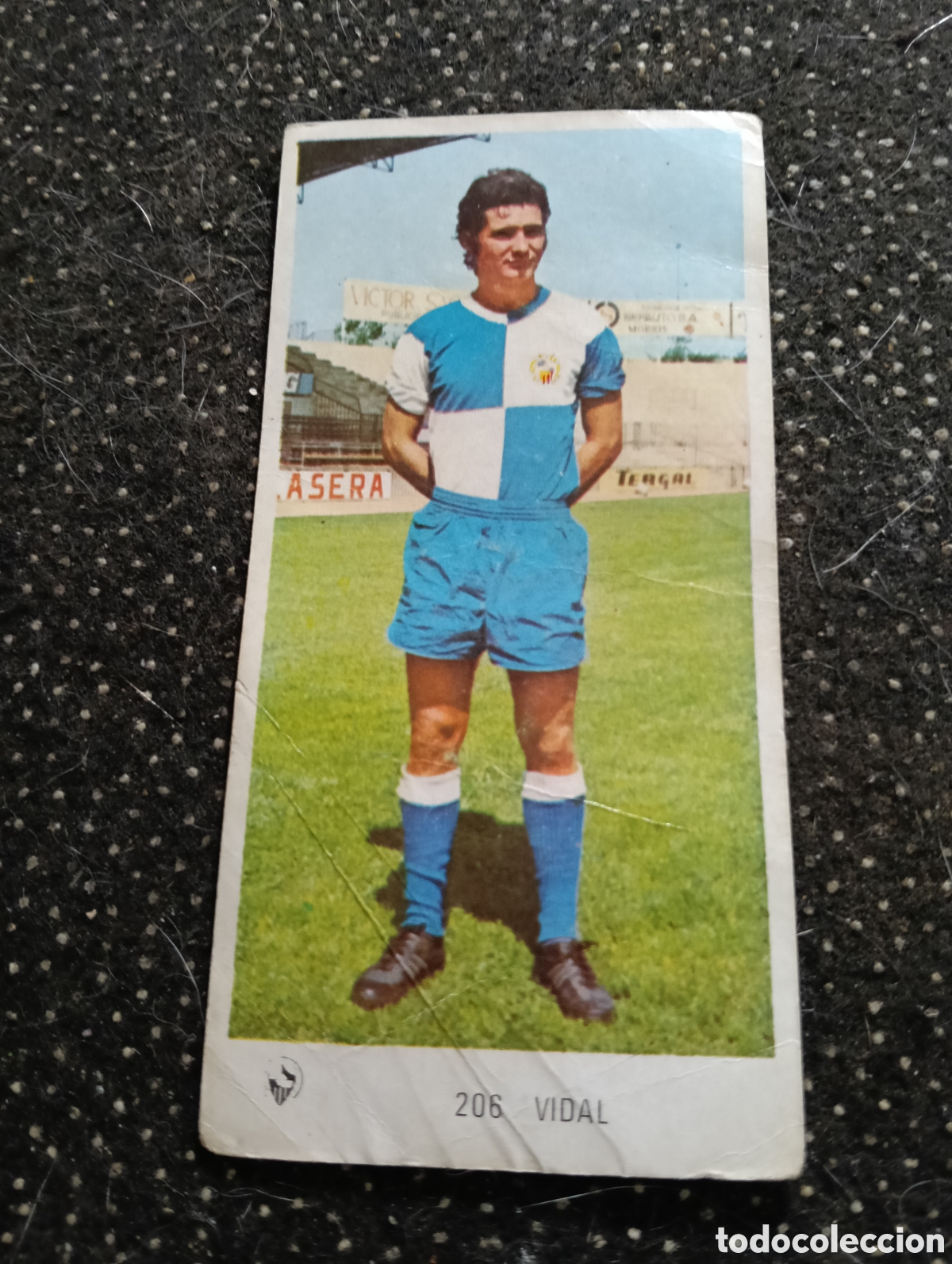 Cromos de f&uacute;tbol: N&deg; 206 Vidal Sabadell Ruiz Romero 1971-1972. 71-72. Nunca pegado