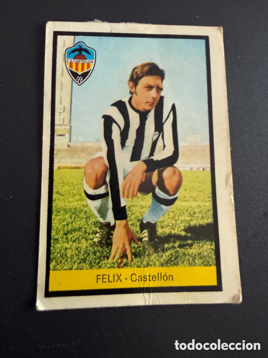 Cromos de f&uacute;tbol: FHER 72-73. F&Eacute;LIX ( Castell&oacute;n ). Recuperado