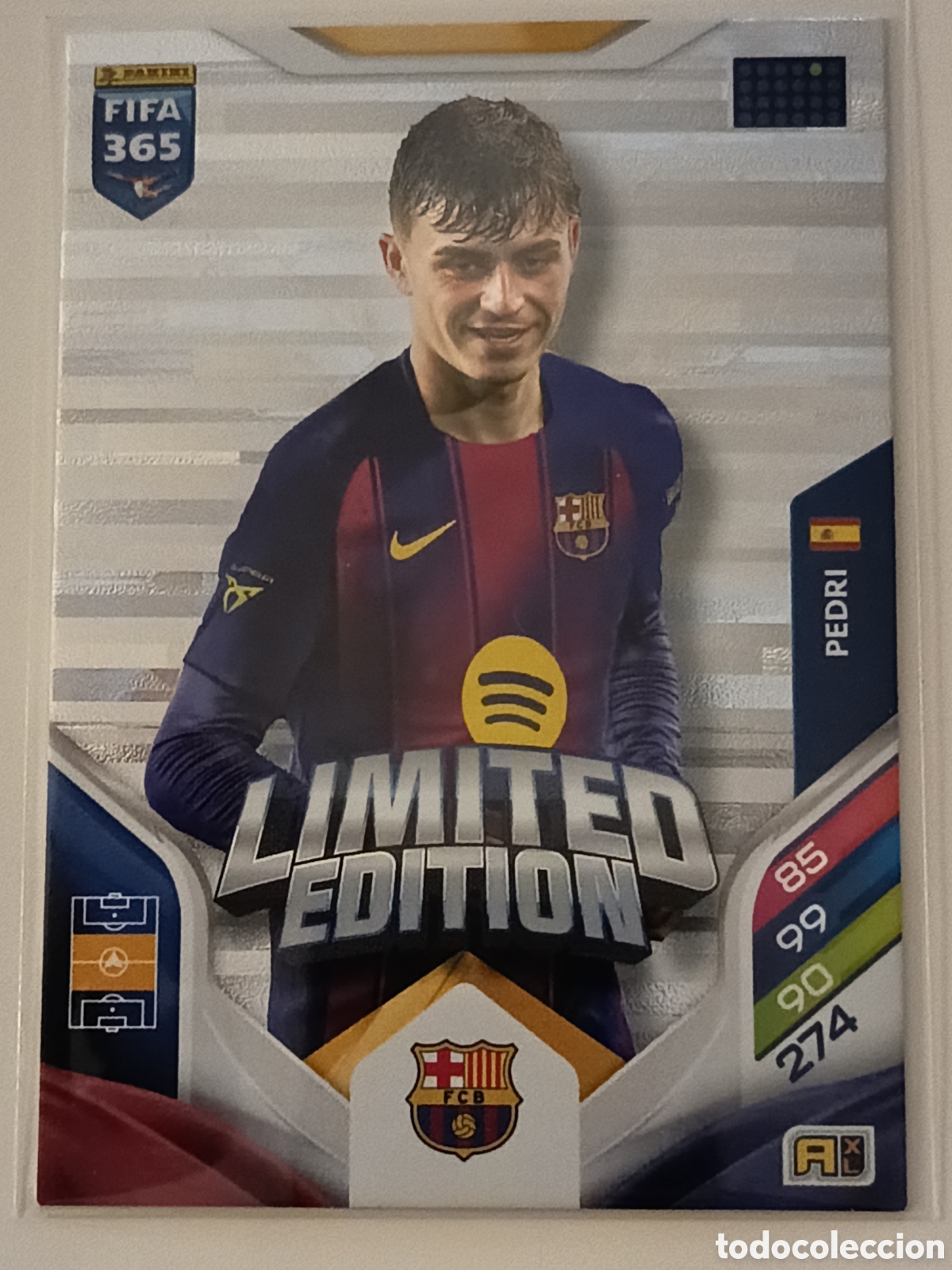 Cromos de f&uacute;tbol: Pedri Limited edition fifa 365 2025-2026