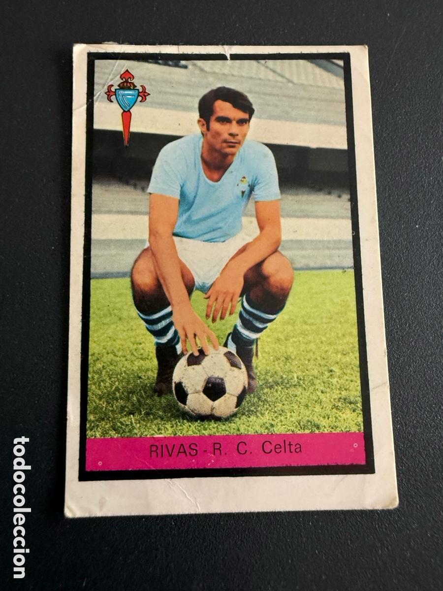 Cromos de f&uacute;tbol: FHER 72-73. RIVAS ( Celta ). Recuperado