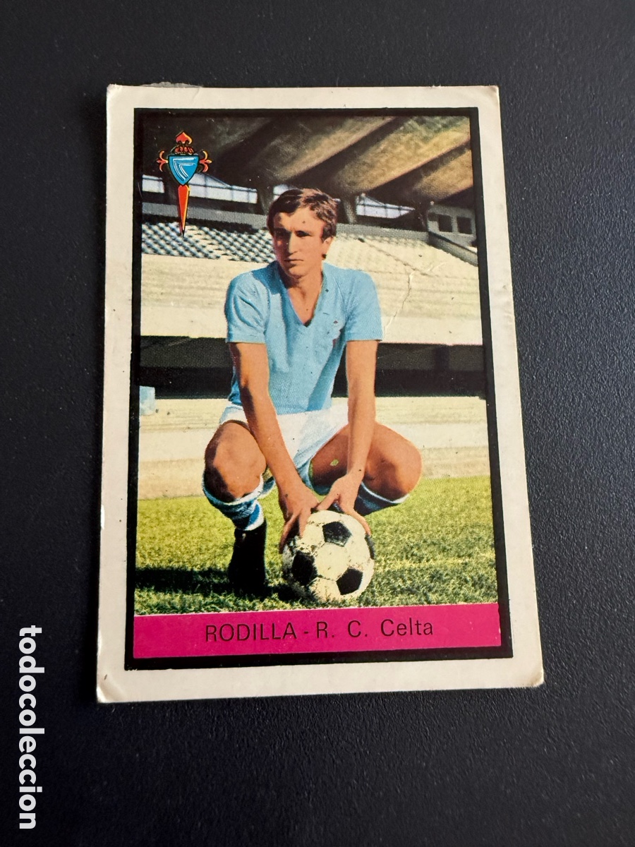 Cromos de f&uacute;tbol: FHER 72-73. RODILLA ( Celta ). Recuperado