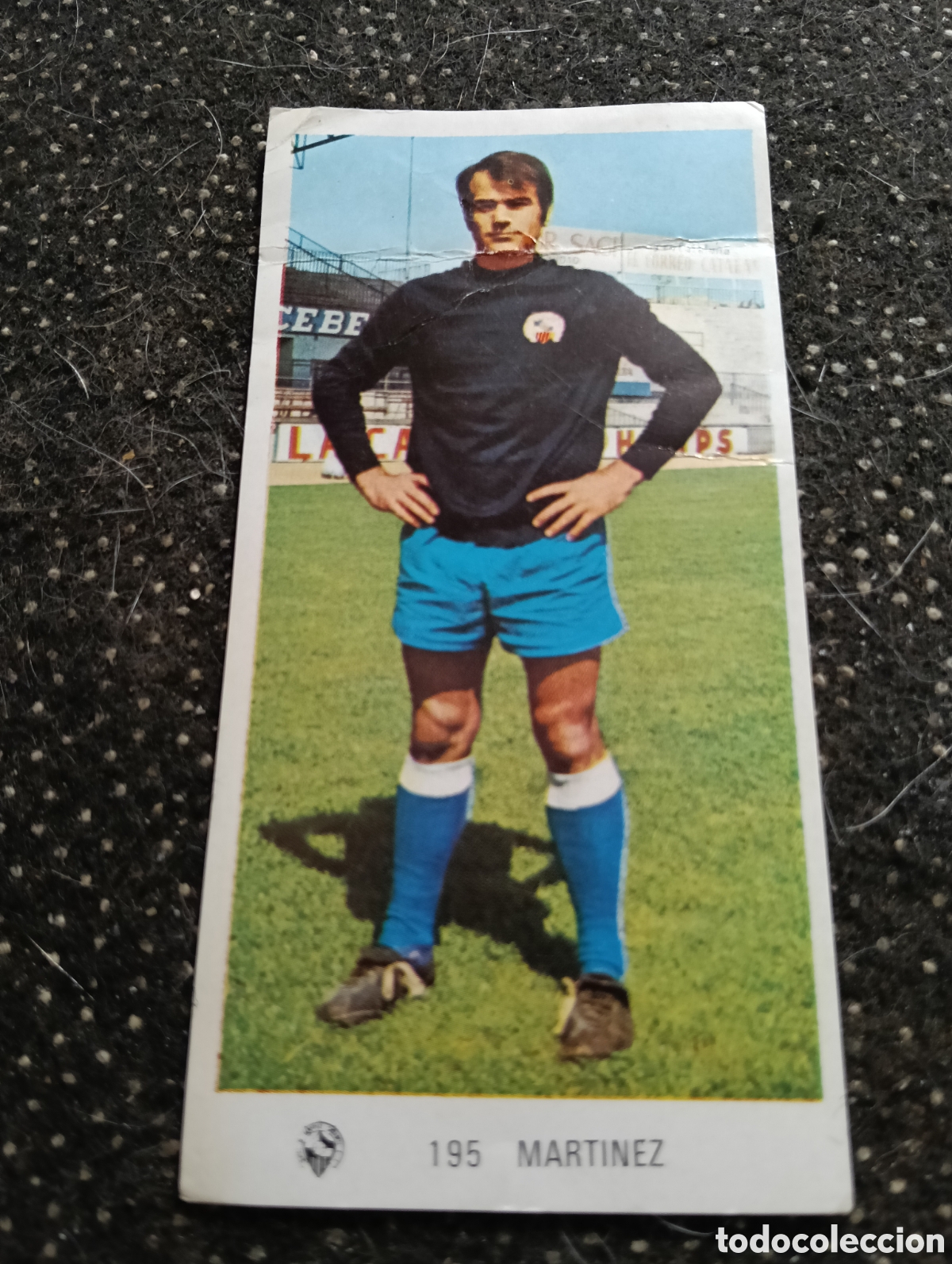 Cromos de f&uacute;tbol: N&deg; 195 Martinez Sabadell Ruiz Romero 1971-1972. 71-72. Nunca pegado