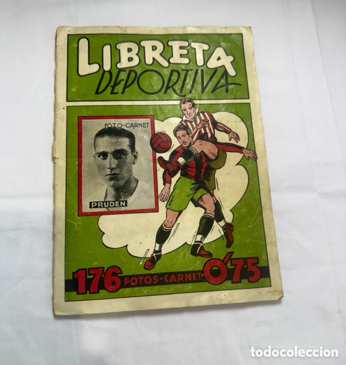 Fu&szlig;ball-Sticker: Libreta Deportiva 176 Fotos-Carnet &ndash; &Aacute;lbum de Cromos de F&uacute;tbol &ndash; Completar o para Repuestos &ndash;