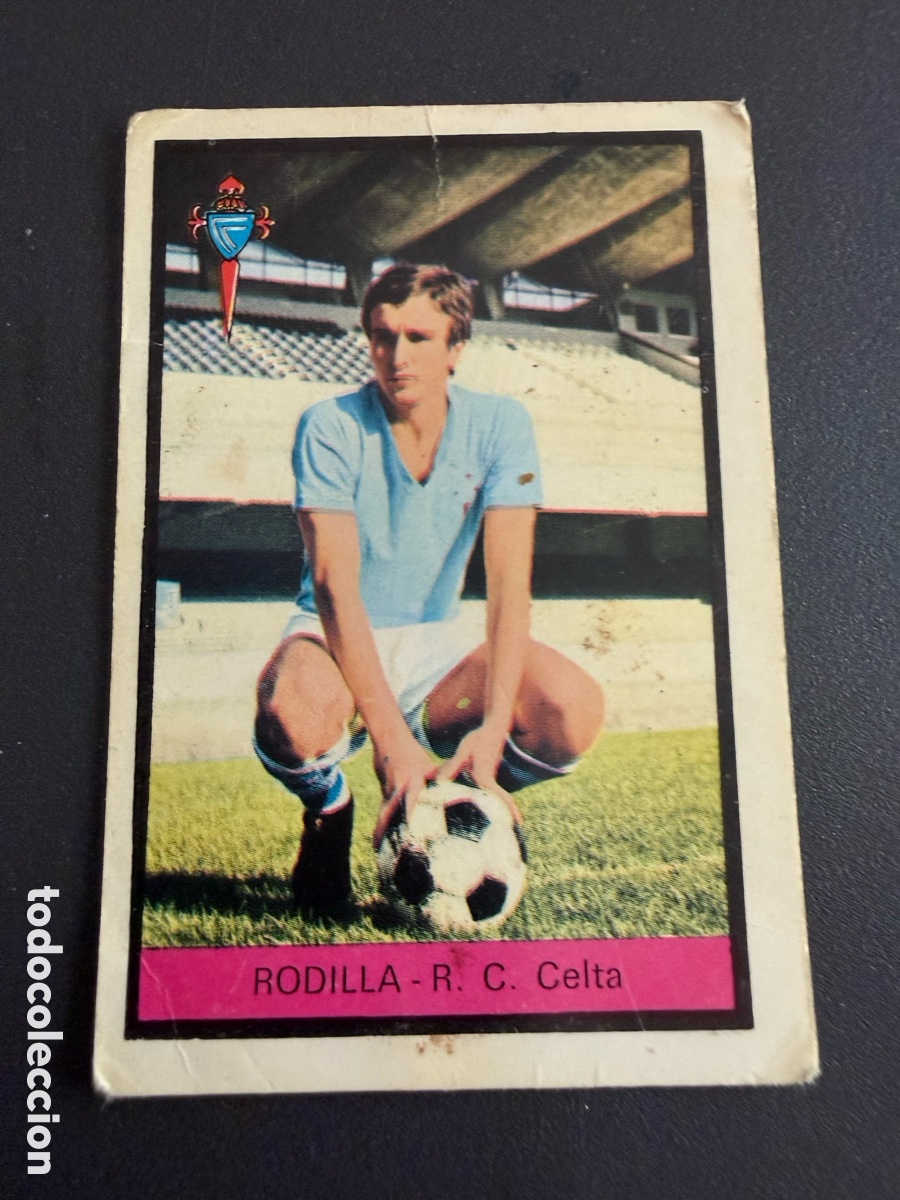 Cromos de f&uacute;tbol: FHER 72-73. RODILLA ( Celtq ). Nunca pegado