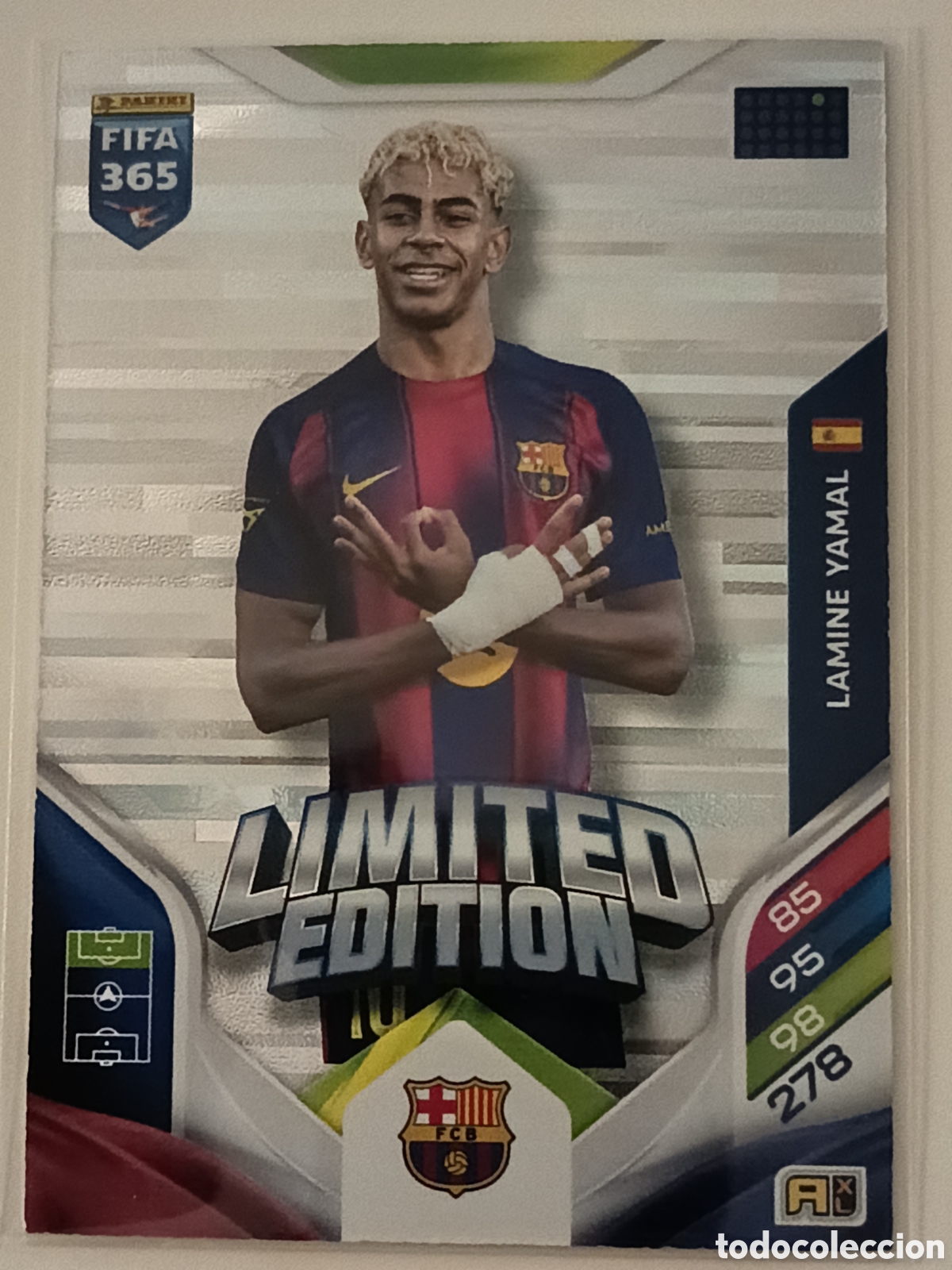 Cromos de f&uacute;tbol: Lamine Yamal l&iacute;mited edition fifa 365 2025-2026