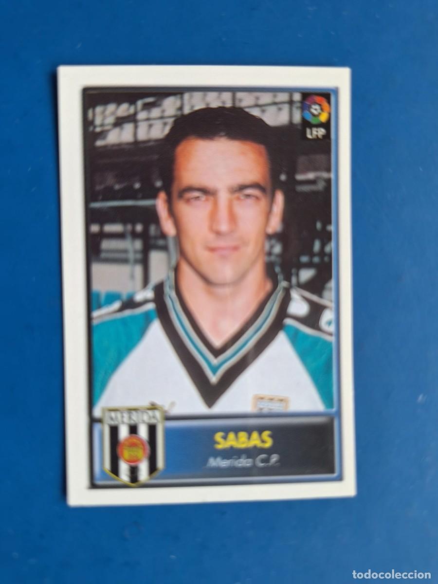 Cromos de f&uacute;tbol: Futbol 97 98 1997 1998 Bollycao Sabas Merida 130 sin pegar nuevo