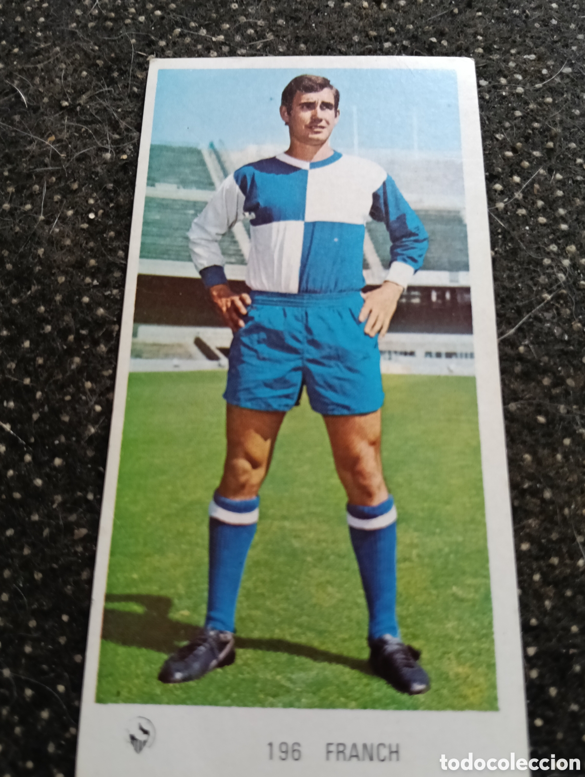Cromos de f&uacute;tbol: N&deg; 196 Franch Sabadell Ruiz Romero 1971-1972. 71-72. Nunca pegado