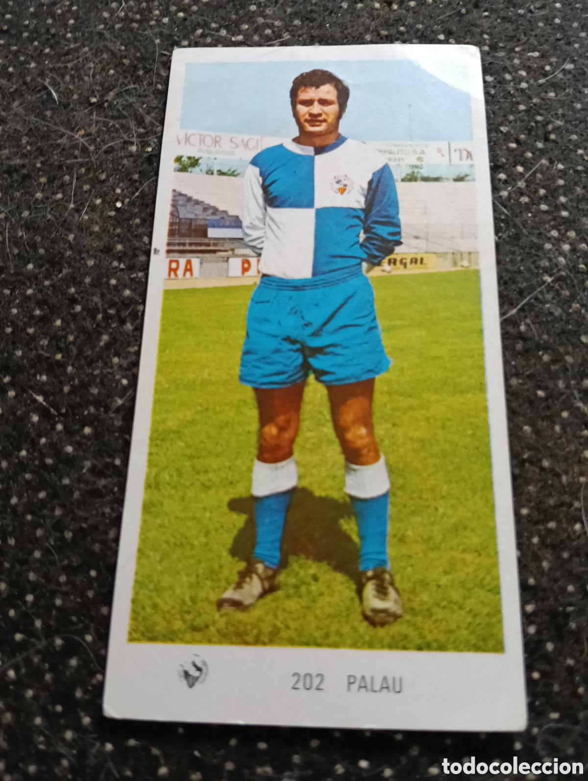 Cromos de f&uacute;tbol: N&deg; 202 Palau Sabadell Ruiz Romero 1971-1972. 71-72. Nunca pegado