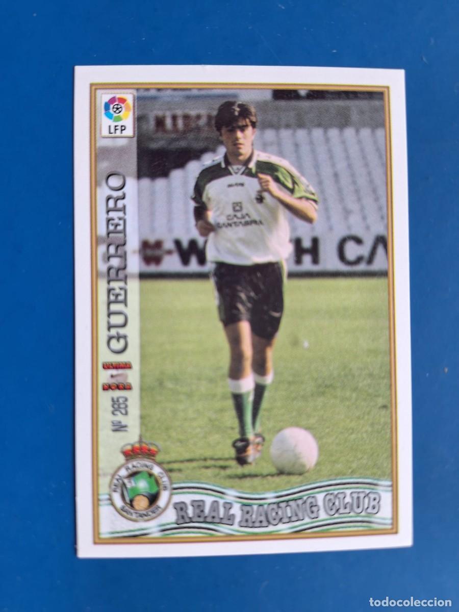 Cromos de f&uacute;tbol: Mundicromo 97 98 1997 1998 Guerrero Racing de Santander 265