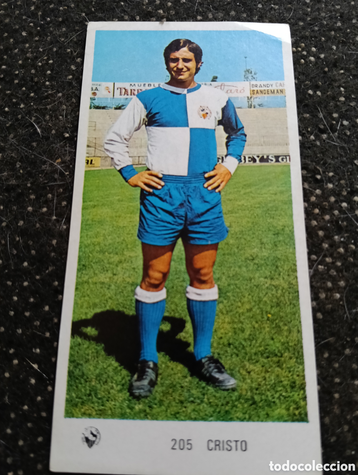 Cromos de f&uacute;tbol: N&deg; 205 Cristo Sabadell Ruiz Romero 1971-1972. 71-72. Nunca pegado