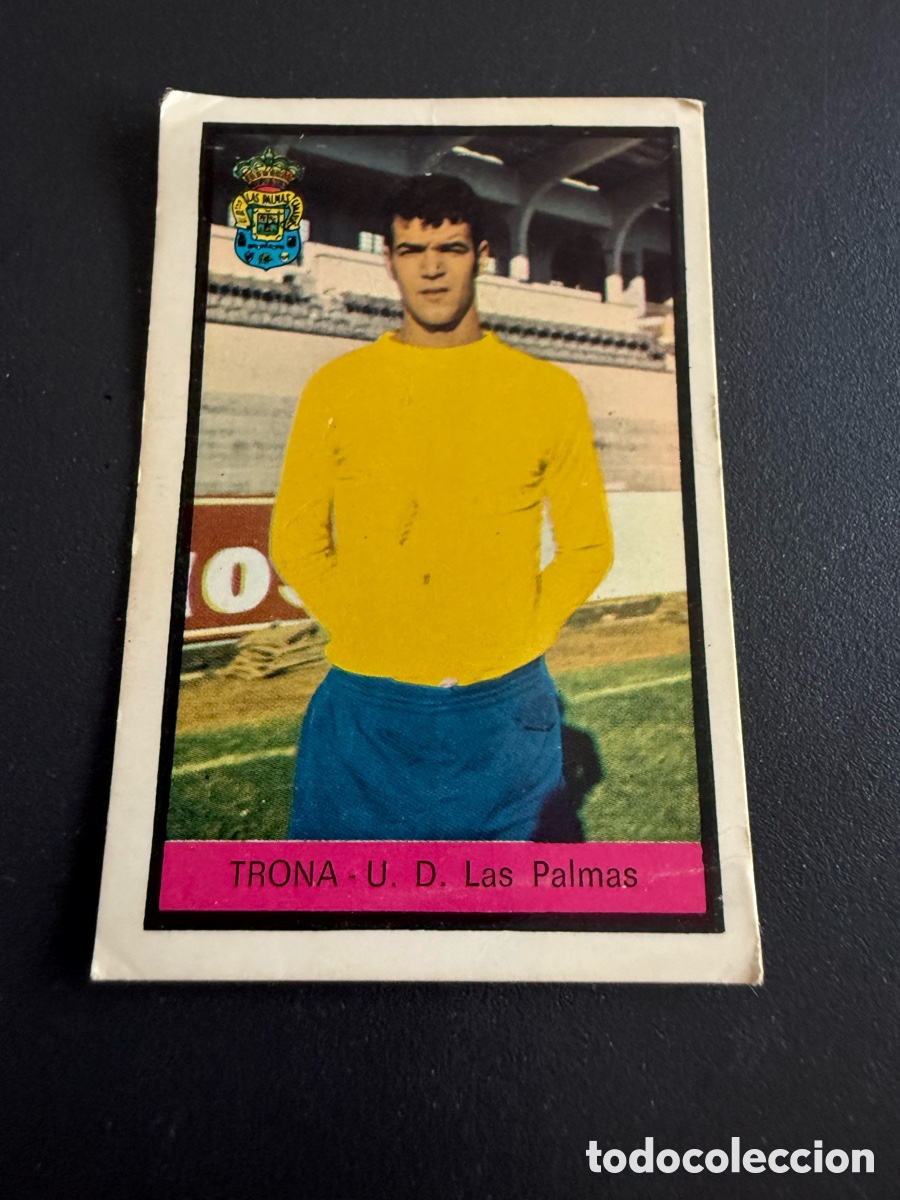 Cromos de f&uacute;tbol: FHER 72-73. TRONA ( Las Palmas ). Recuperado
