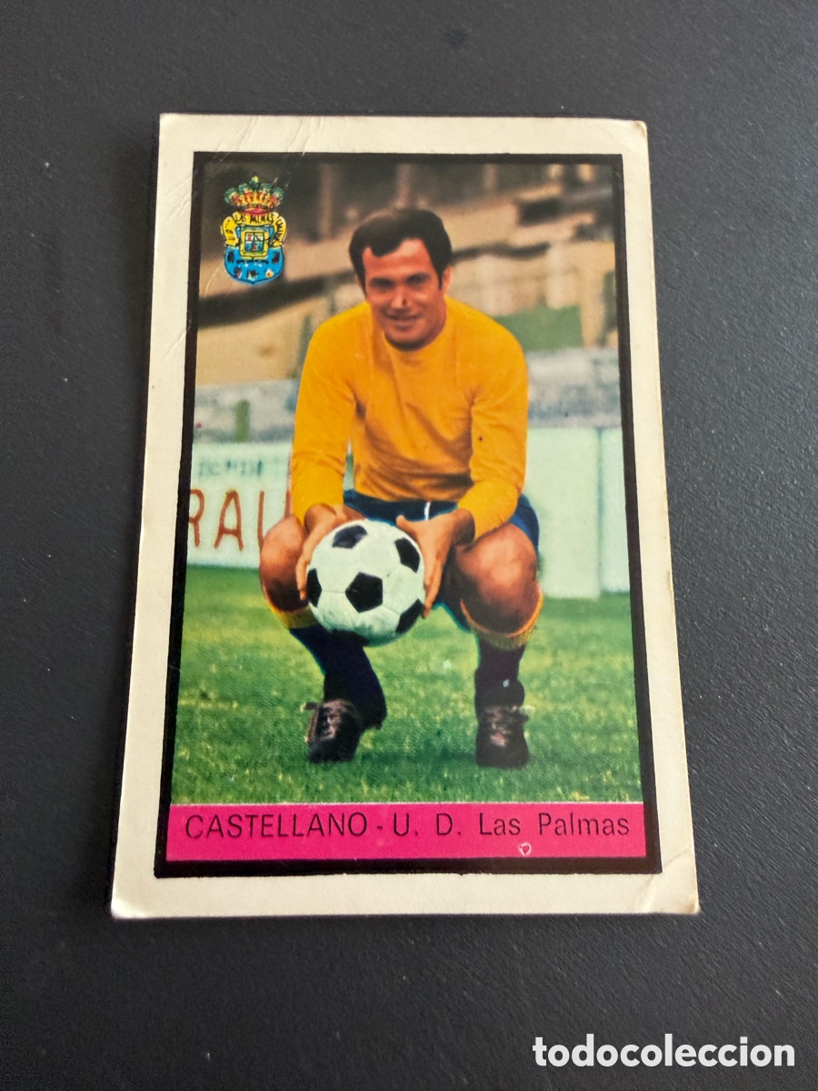 Cromos de f&uacute;tbol: FHER 72-73. CASTELLANO ( Las Palmas). Nunca Pegado