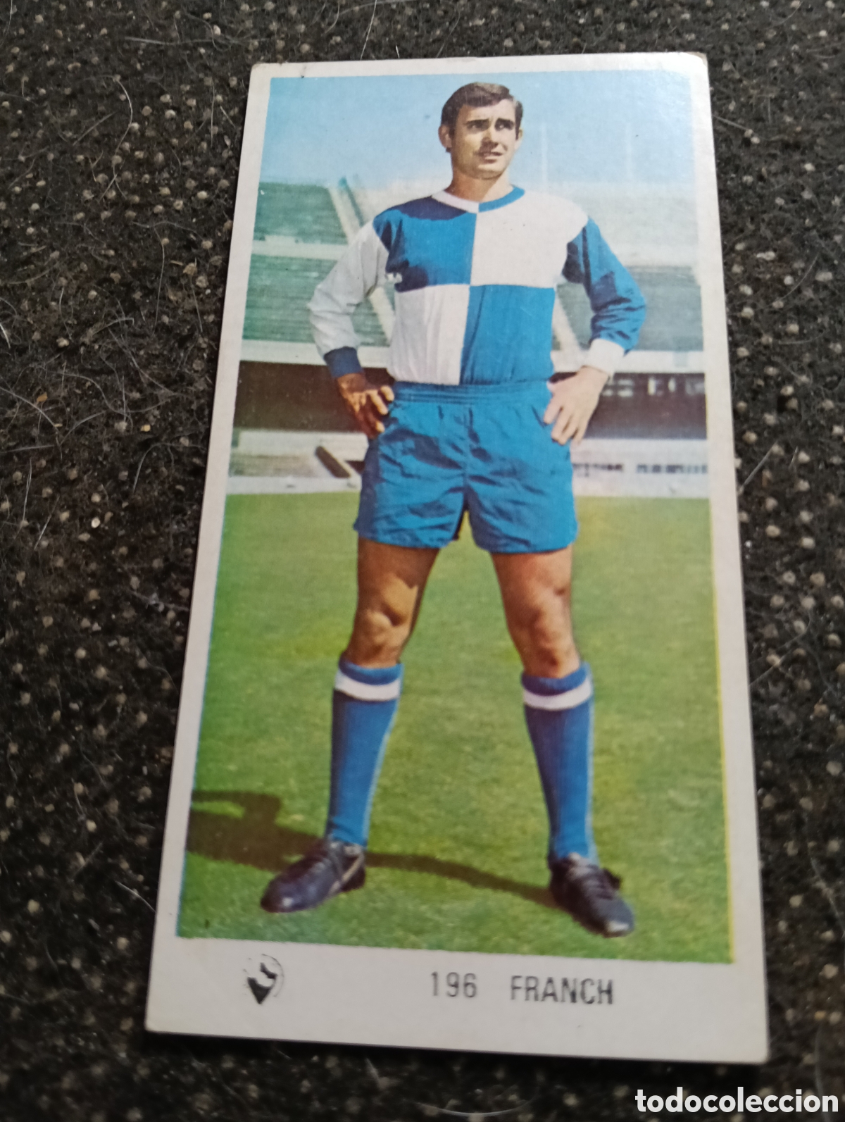 Cromos de f&uacute;tbol: N&deg; 196 Franch Sabadell Ruiz Romero 1971-1972. 71-72. Nunca pegado