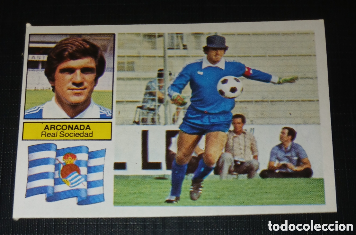 Cromos de f&uacute;tbol: Cromo Arconada - Real Sociedad - Liga 82 83 / 1982 1983 - Ed. Este