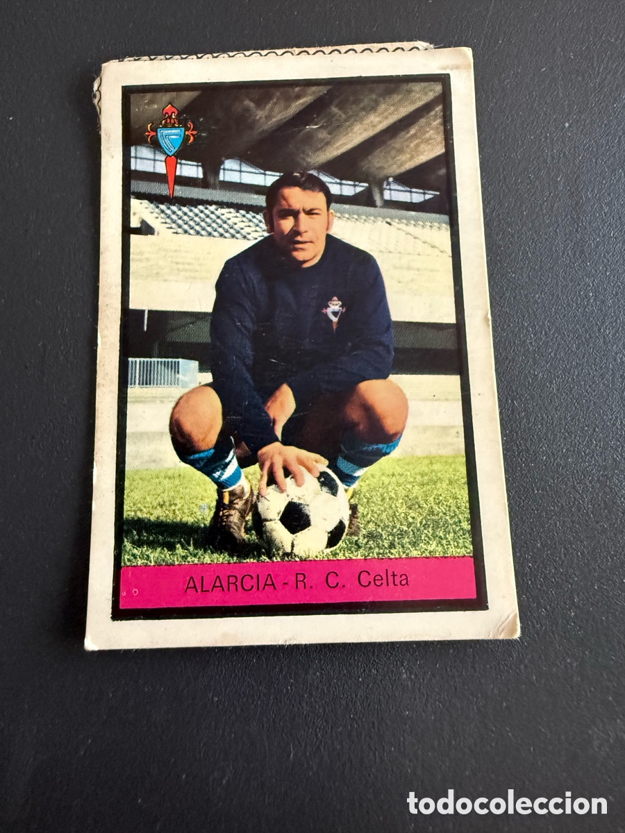 Cromos de f&uacute;tbol: FHER 72-73. ALARCIA ( Celta ). Recuperado