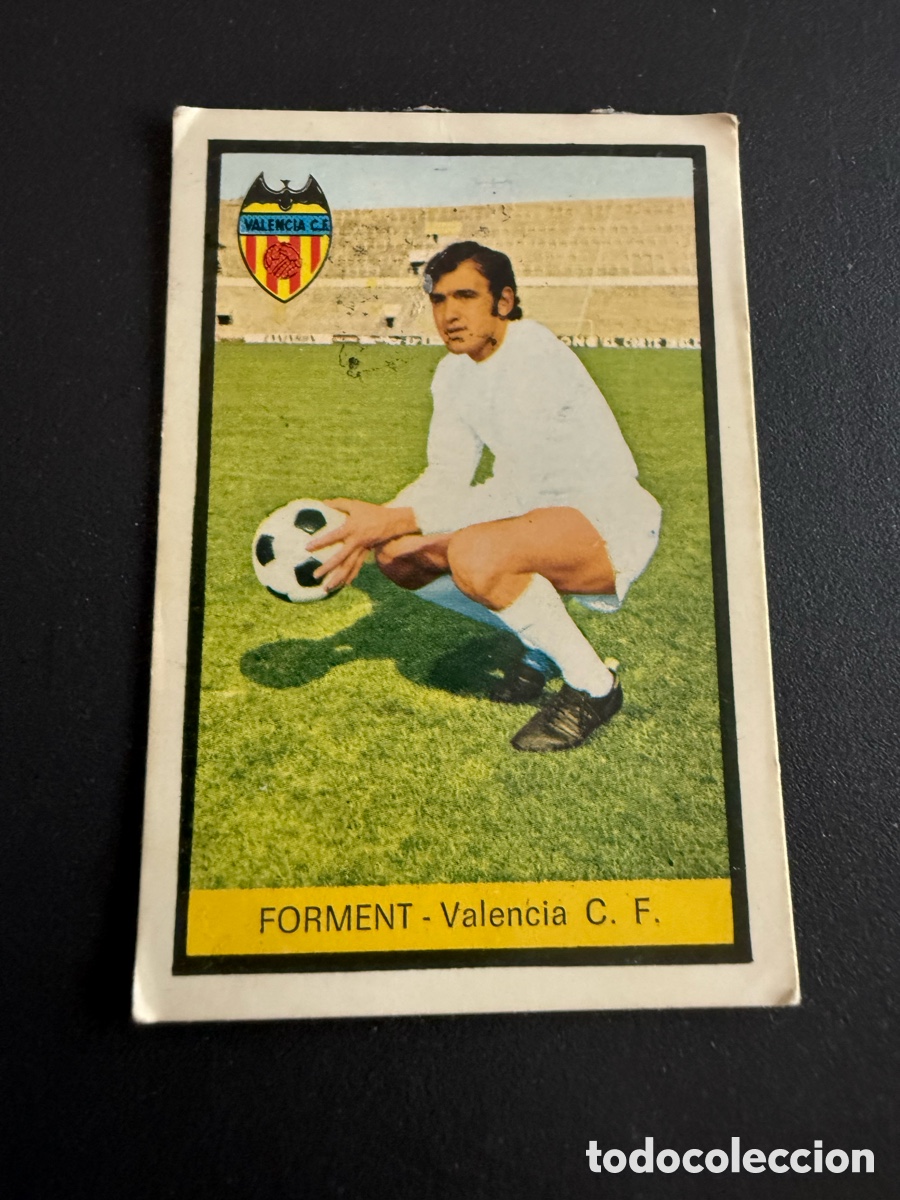 Cromos de f&uacute;tbol: FHER 72-73. FORMENT ( Valencia ). Recuperado