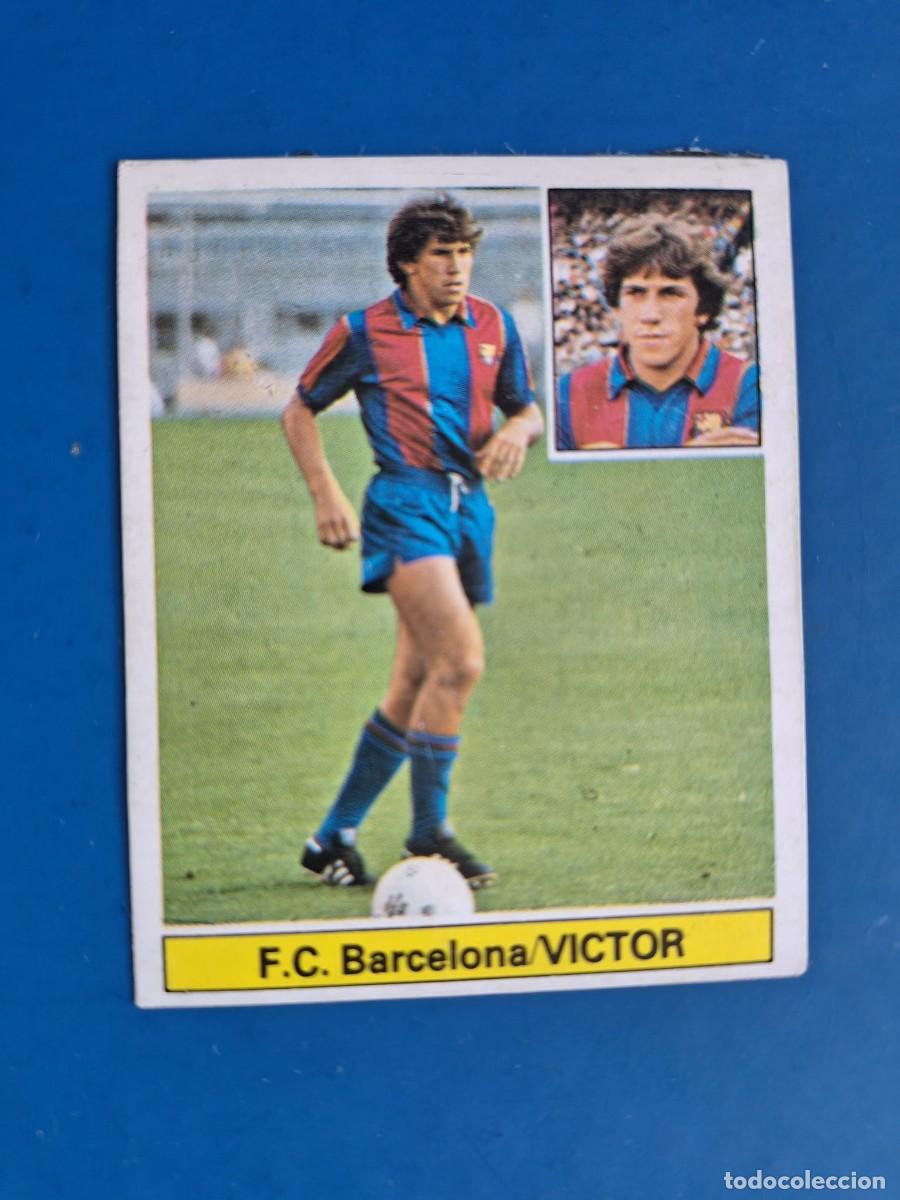 Cromos de f&uacute;tbol: Este 81 82 1981 1982 Victor Barcelona Ultimos Fichajes UF 1 Fichaje