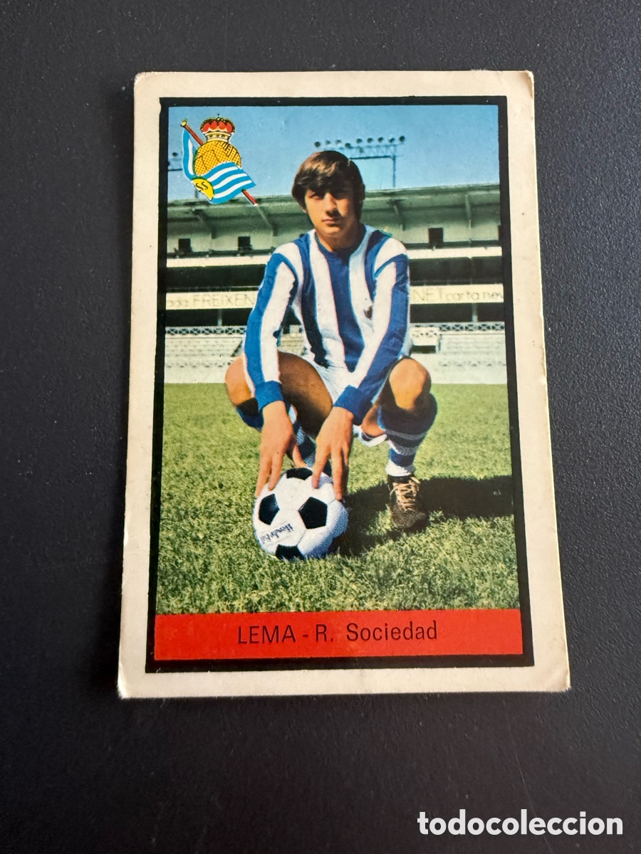 Cromos de f&uacute;tbol: FHER 72-73. LEMA ( Real Sociedad). Recuperado
