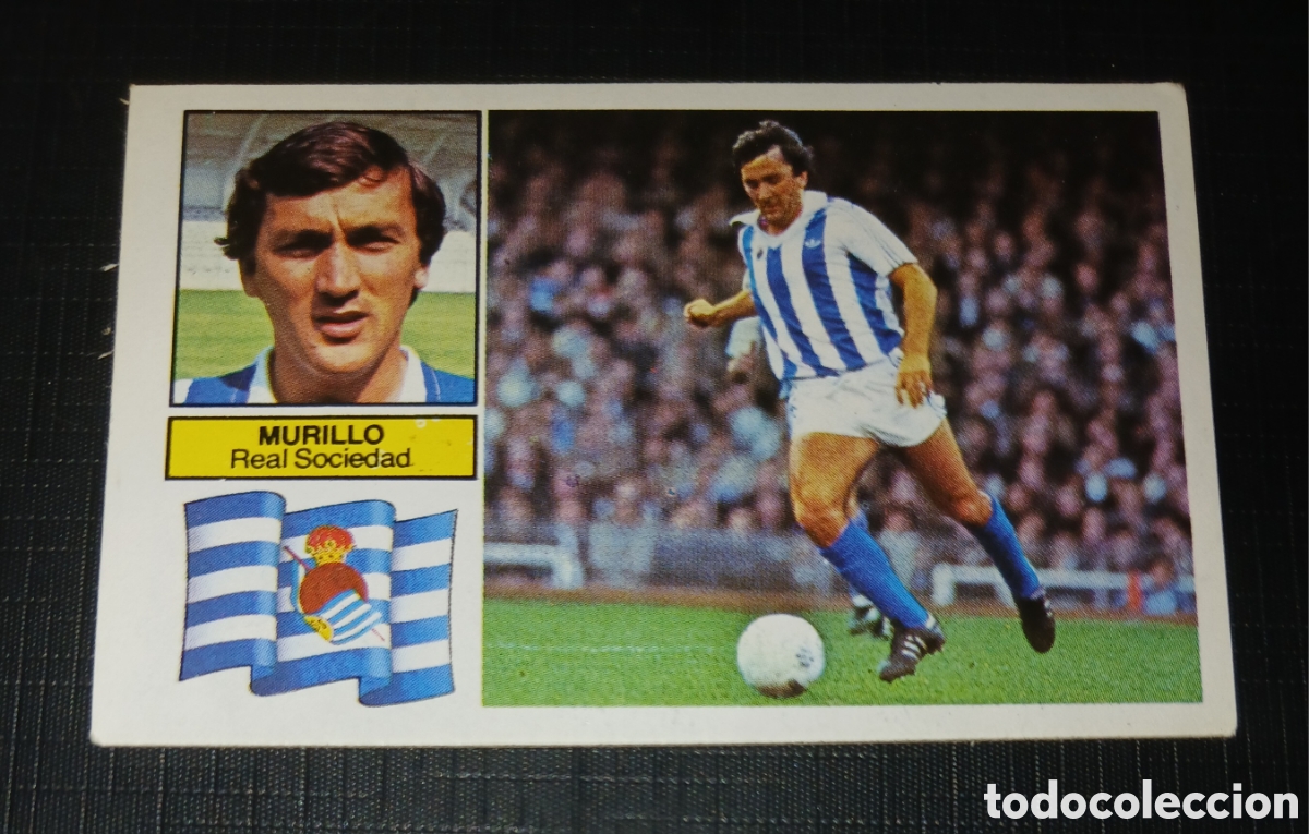 Football Stickers: Cromo Murillo - Real Sociedad - Liga 82 83 / 1982 1983 - Ed. Este
