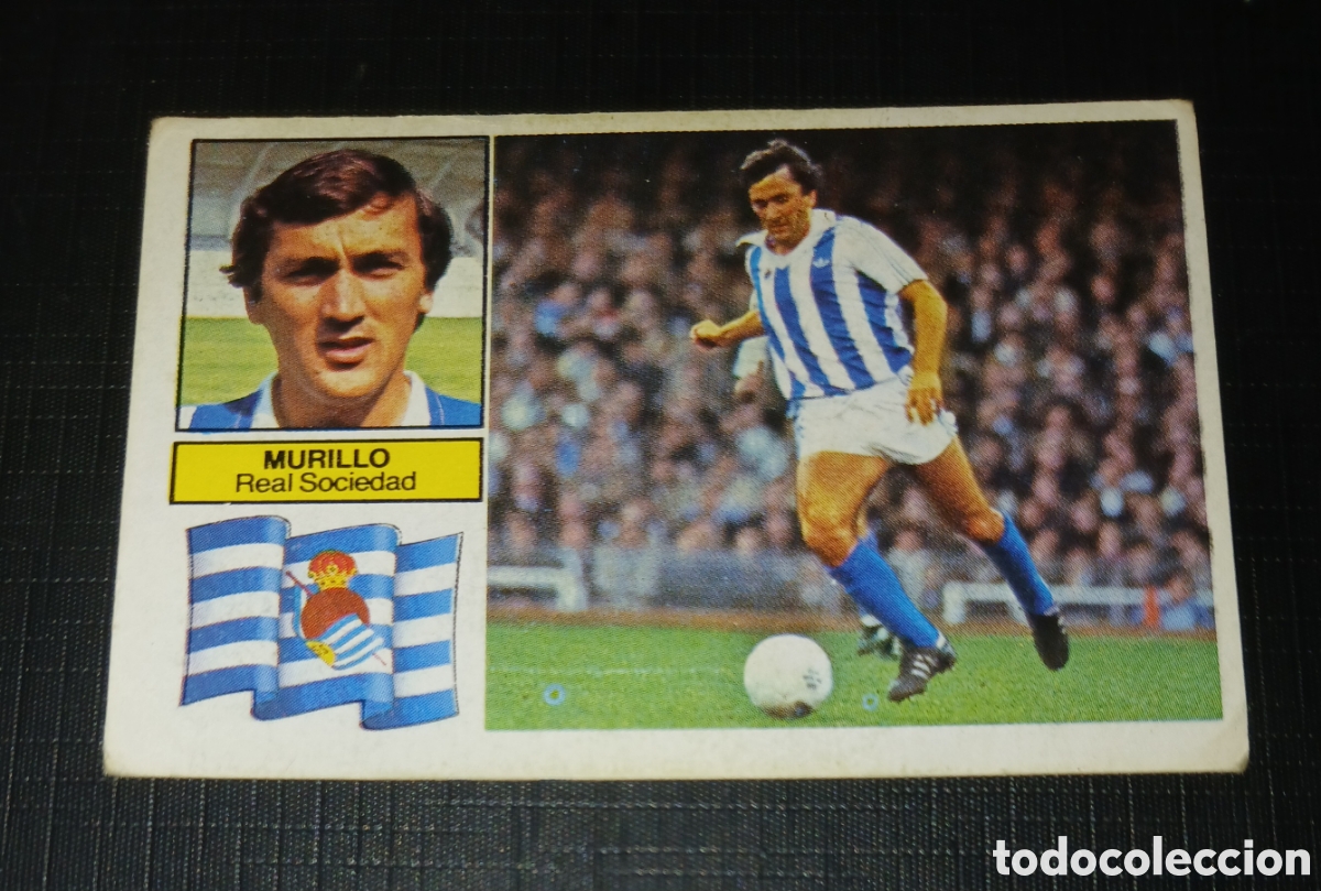 Cromos de f&uacute;tbol: Cromo Murillo - Real Sociedad - Liga 82 83 / 1982 1983 - Ed. Este