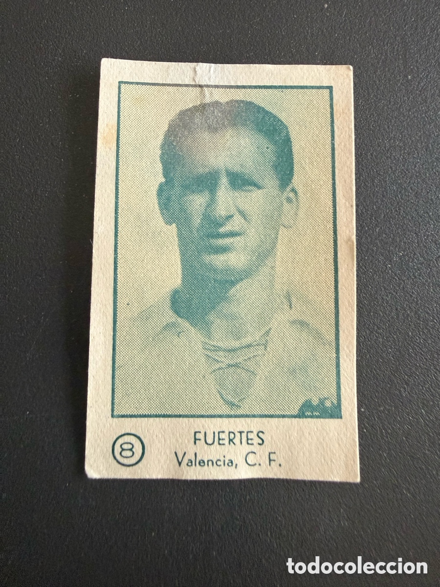Cromos de f&uacute;tbol: ARGA. 54-55. FUERTES ( Valencia )