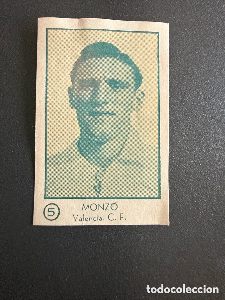 Cromos de f&uacute;tbol: ARGA 54-55. MONZO ( Valencia ) - Foto 1