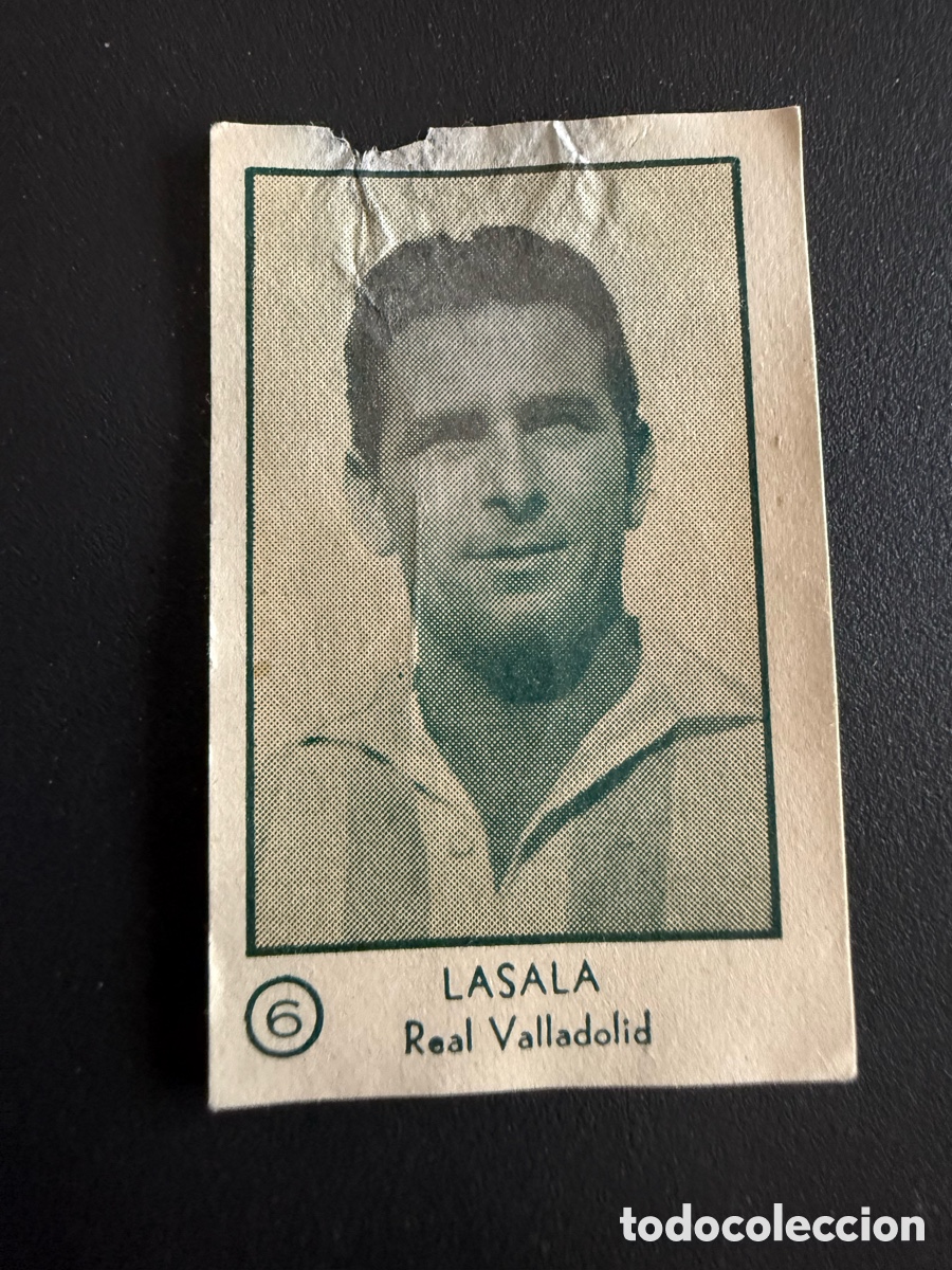 Cromos de f&uacute;tbol: ARGA 54-55. LASALA ( Valladolid)