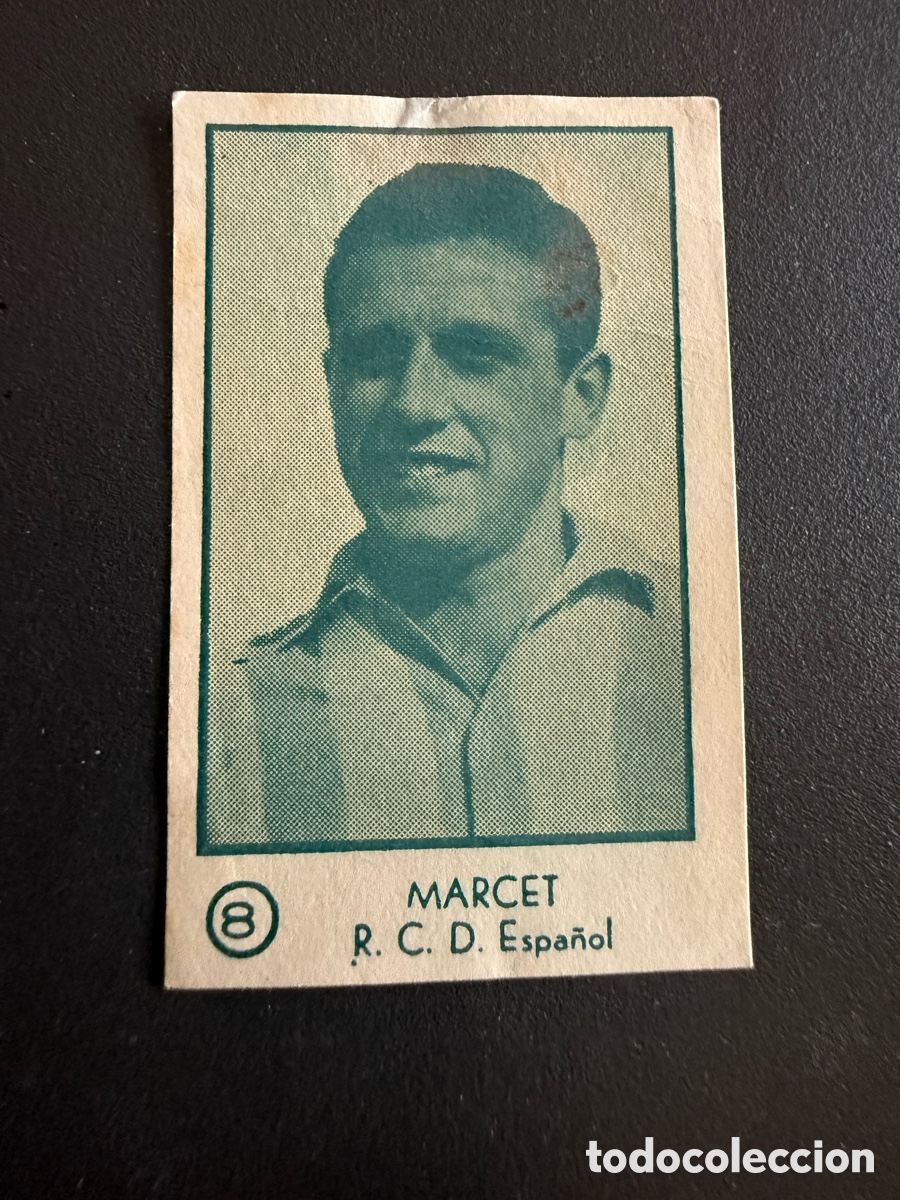 Cromos de f&uacute;tbol: ARGA 54-55. MARCET ( Espa&ntilde;ol )