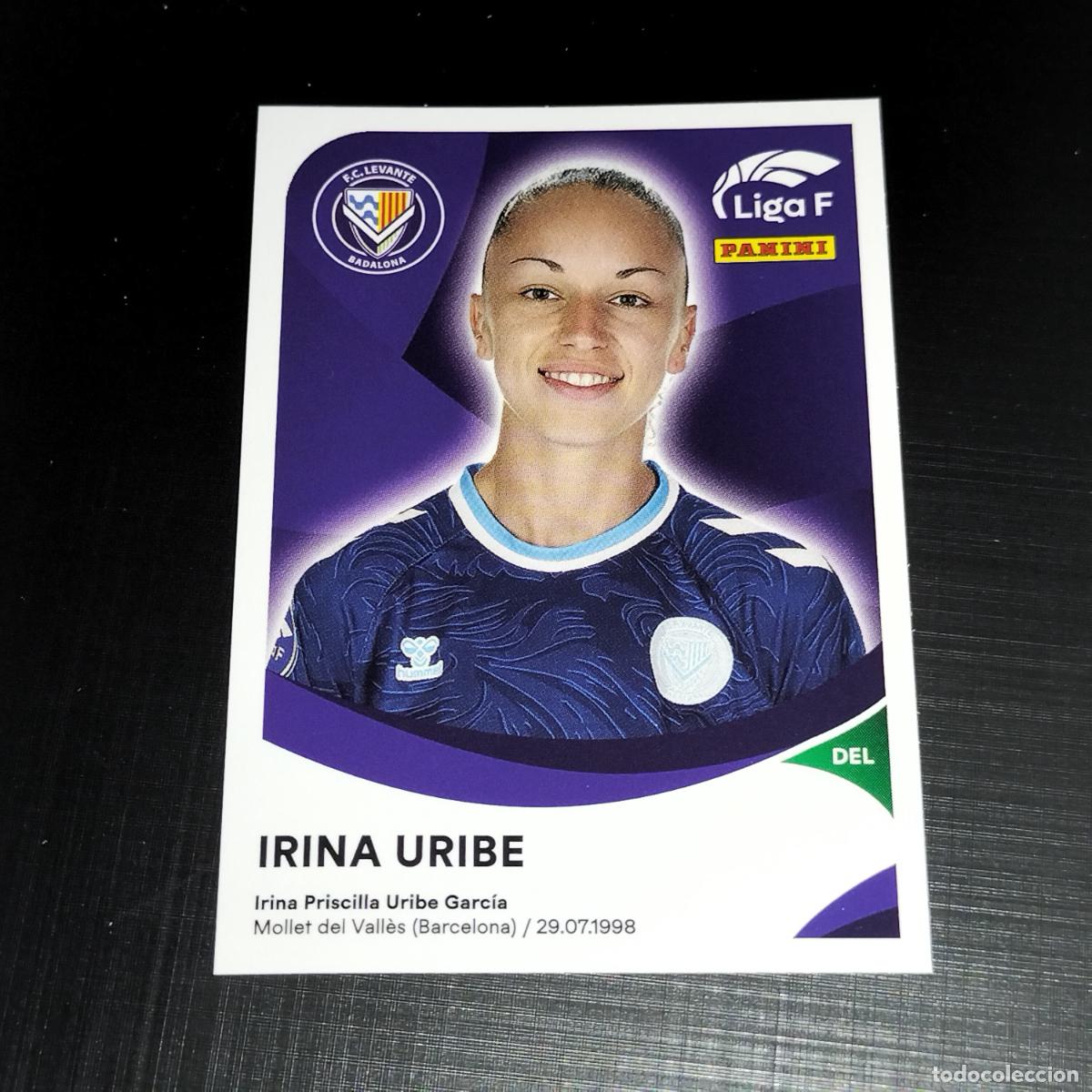 Cromos de f&uacute;tbol: 200 IRINA URIBE FC LEVANTE BADALONA CROMOS LIGA F FEMENINA PANINI 2024 2025 24 25