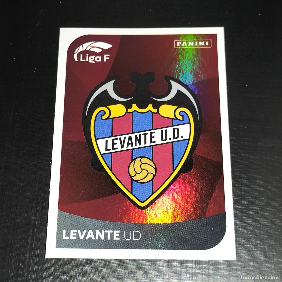 Cromos de f&uacute;tbol: 202 ESCUDO LOGO LEVANTE UD CROMOS LIGA F FEMENINA PANINI 2024 2025 24 25