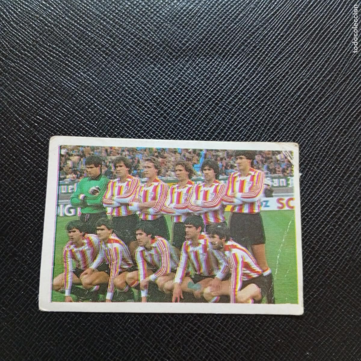 Cromos de f&uacute;tbol: ALINEACION BILBAO FINI 1975 1976 CROMO FUTBOL LIGA 75 76 - DESPEGADO - A27 PG2
