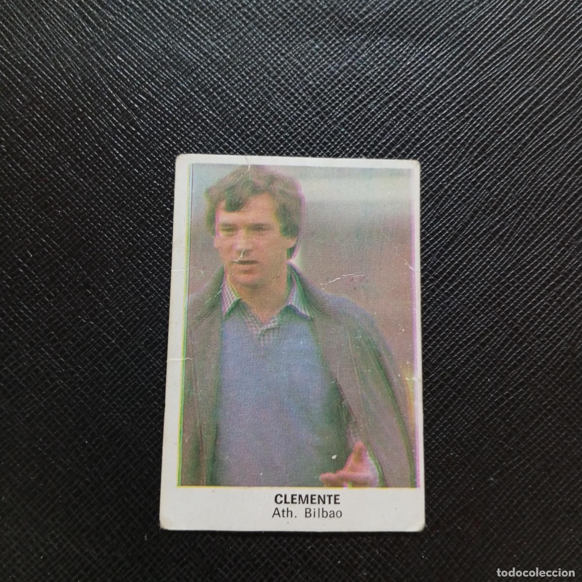 Cromos de f&uacute;tbol: CLEMENTE BILBAO FINI 1975 1976 CROMO FUTBOL LIGA 75 76 - DESPEGADO - A27 PG2