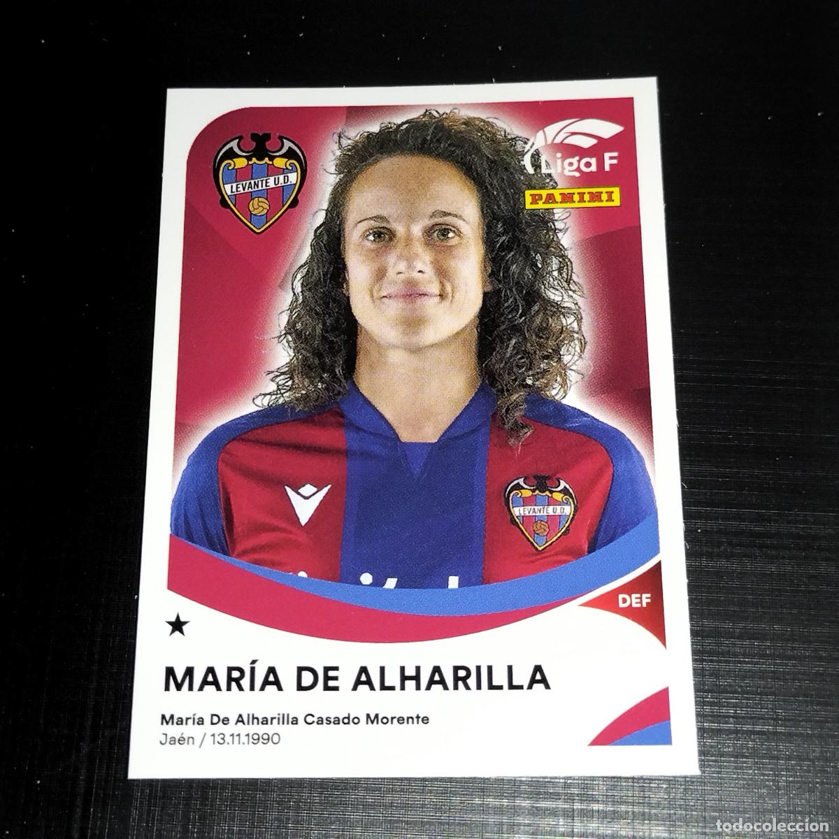 Cromos de f&uacute;tbol: 206 MARIA DE ALHARILLA LEVANTE UD CROMOS LIGA F FEMENINA PANINI 2024 2025 24 25