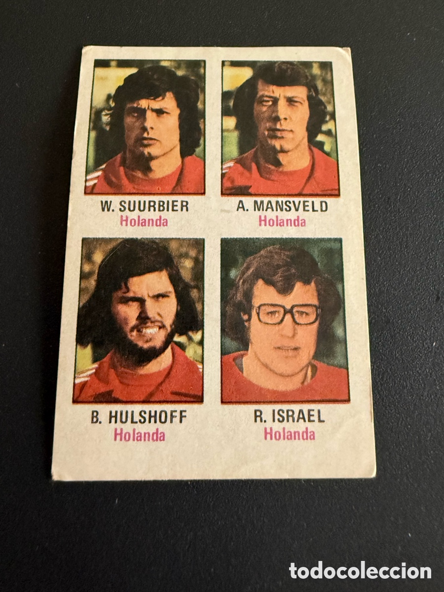 Cromos de f&uacute;tbol: FHER. MUNICH 74. n 36. HOLANDA. Nunca Pegado