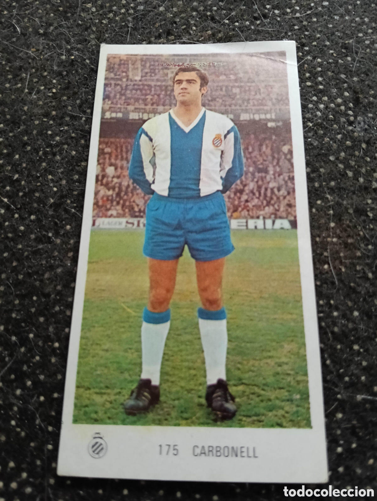 Cromos de f&uacute;tbol: N&deg; 175 Carbonell Espa&ntilde;ol Ruiz Romero 1971-1972. 71-72. Nunca pegado