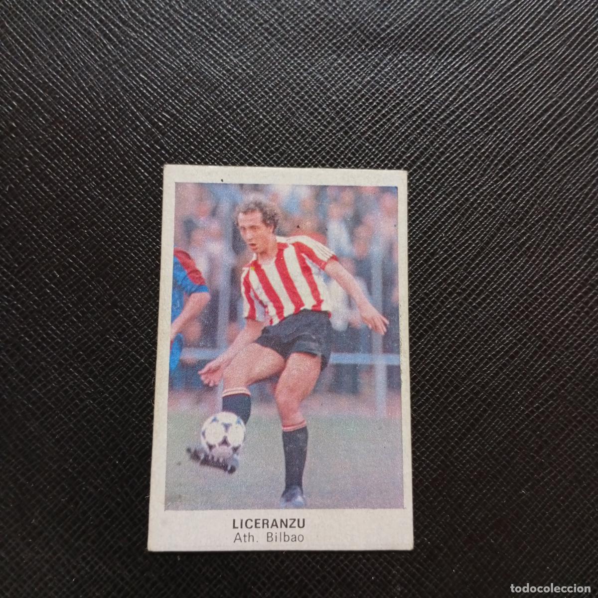 Cromos de f&uacute;tbol: LICERANZU BILBAO CANO 1983 1984 CROMO FUTBOL 83 84 LIGA - DESPEGADO - A27 PG5