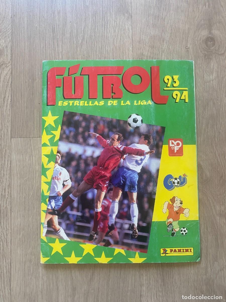Cromos de f&uacute;tbol: FUTBOL 93-94 ESTRELLAS DE LA LIGA, INCOMPLETO PERO CON MARADONA, A&Ntilde;O 1993-PANINI